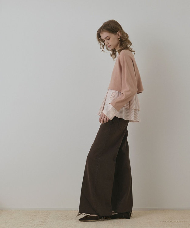 タックフリルヘムカットトップ / GRACE CONTINENTAL | GRACE