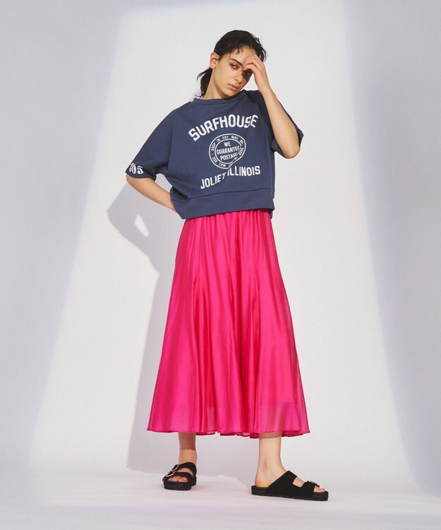 ロゴ裏毛Tシャツ / GRACE CONTINENTAL | GRACE CONTINENTAL