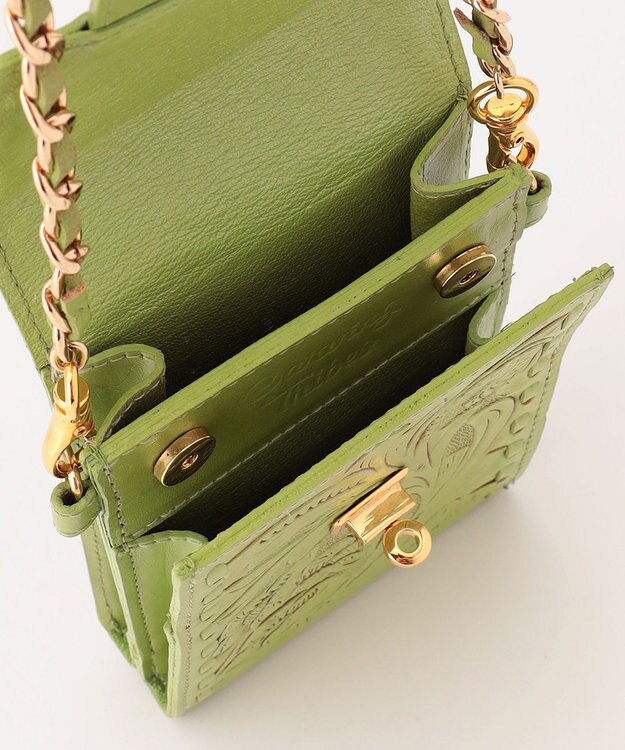 GRACE CONTINENTAL cp_Chain minibag ライトグリーン