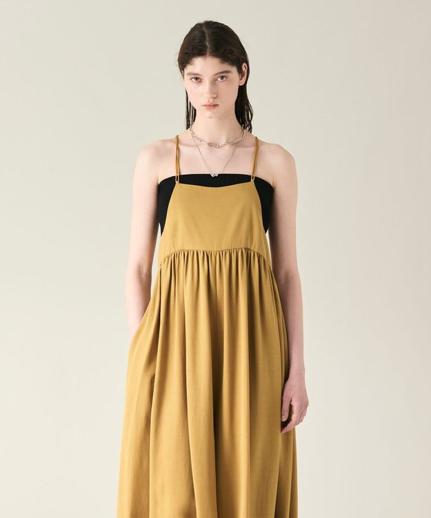 GRACE CONTINENTAL アメスリキャミサロペット イエロー