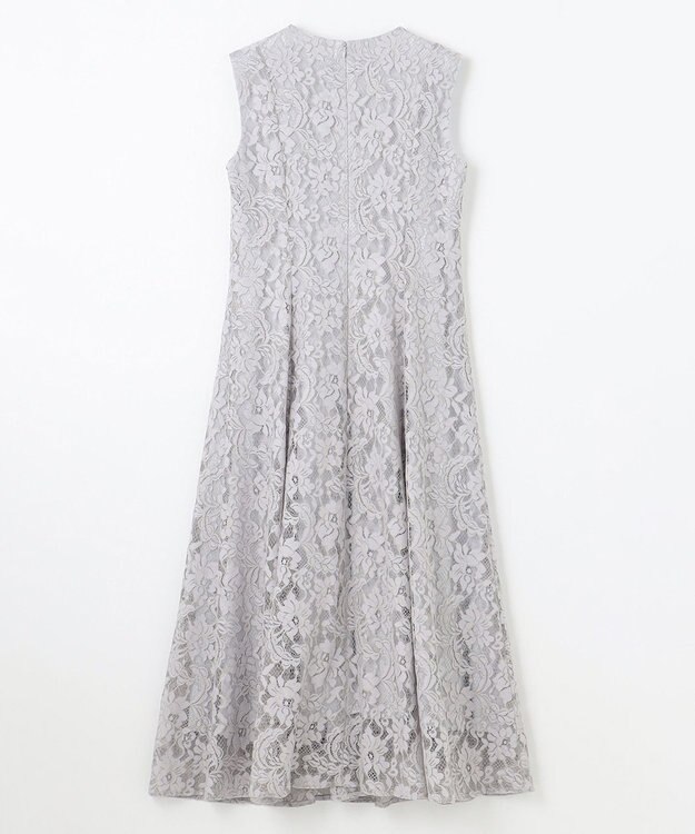 GRACE CONTINENTAL レースドレス グレー