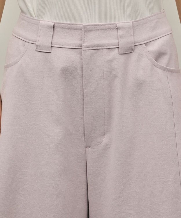 GRACE CONTINENTAL ドライオックスバレルパンツ ラベンダー