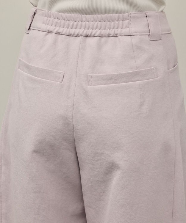 GRACE CONTINENTAL ドライオックスバレルパンツ ラベンダー