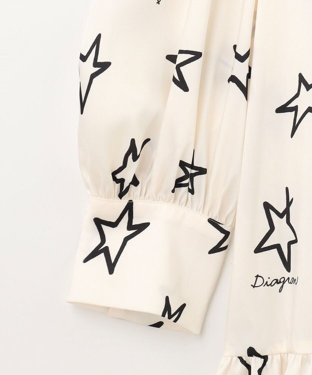 GRACE CONTINENTAL スタープリントミニワンピース キナリ