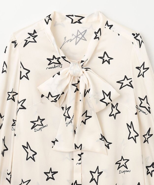 GRACE CONTINENTAL スタープリントミニワンピース キナリ