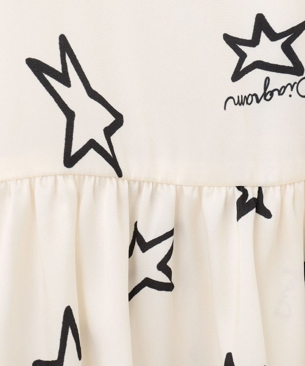 GRACE CONTINENTAL スタープリントミニワンピース キナリ