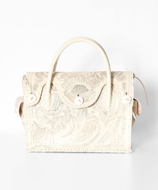 【美品】カービングトライブス　MaestraS キナリ GRACE CONTINENTAL 期間限定10%OFF カービングバッグM Maestra M