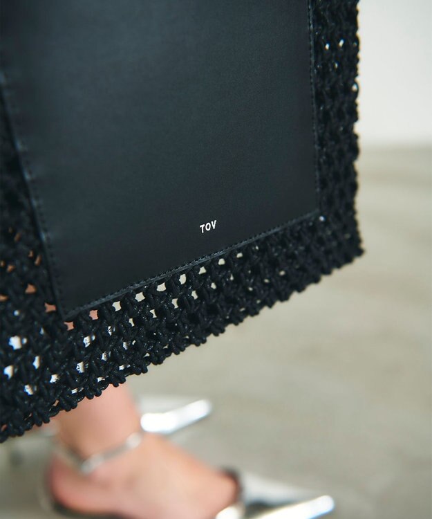 小物 tov TOV CROCHE BAG / GRACE CONTINENTAL | GRACE CONTINENTAL