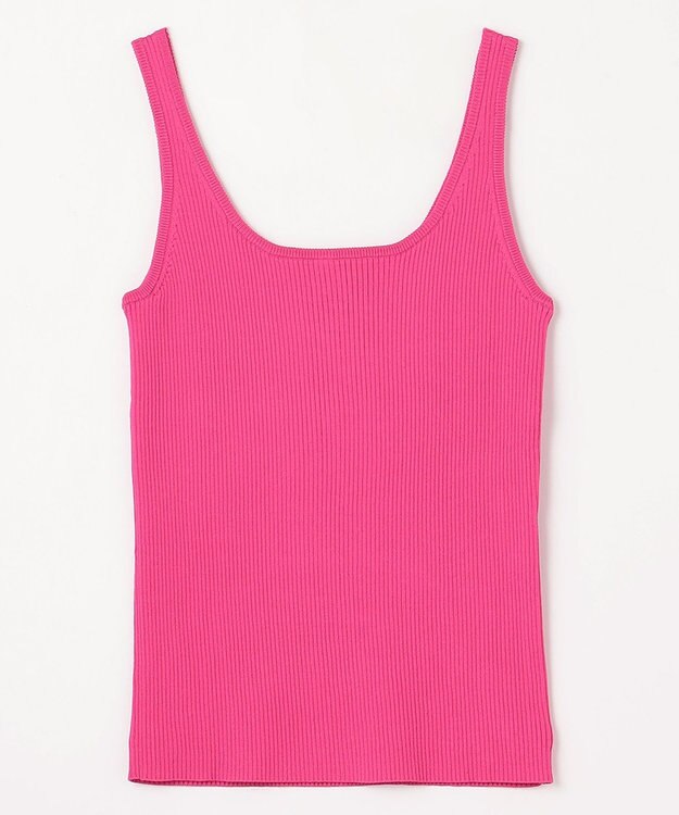 GRACE CONTINENTAL デコルテニットタンク ピンク