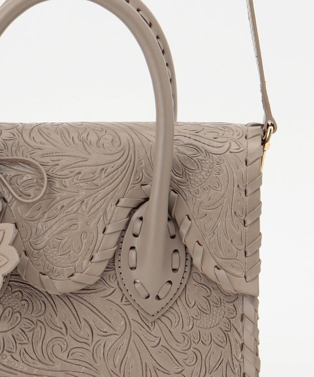 GRACE CONTINENTAL RollingSTBag グレージュ