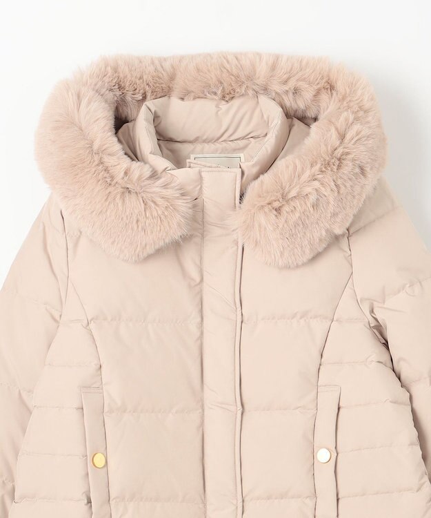 GRACE CONTINENTAL コンパクトダウンジャケット ベージュ