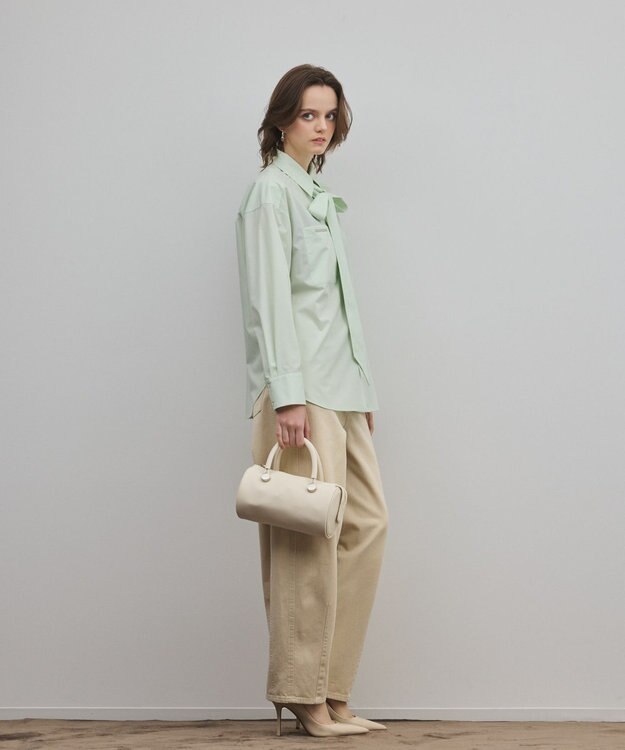 GRACE CONTINENTAL ボウタイマルチwayシャツ グリーン