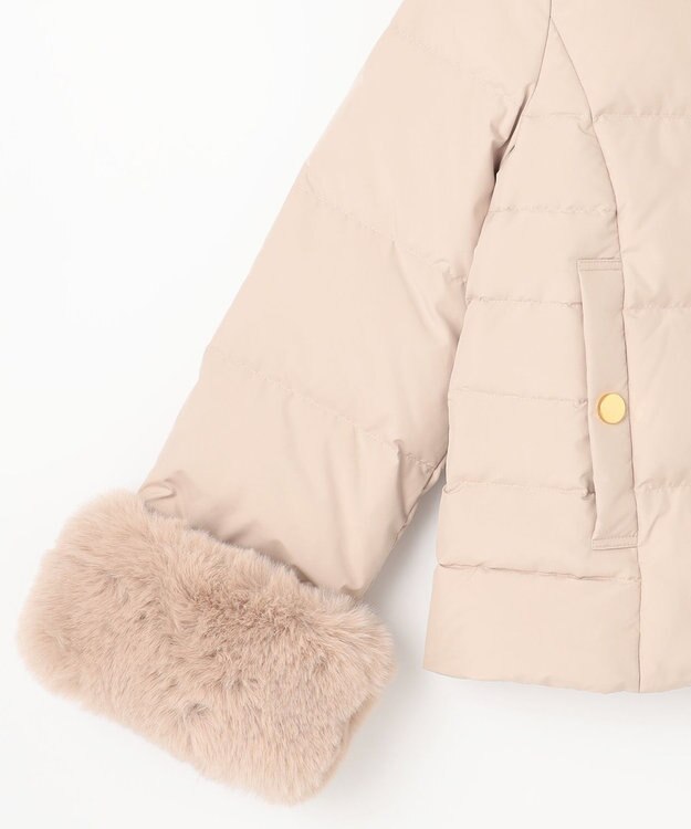 GRACE CONTINENTAL コンパクトダウンジャケット ベージュ