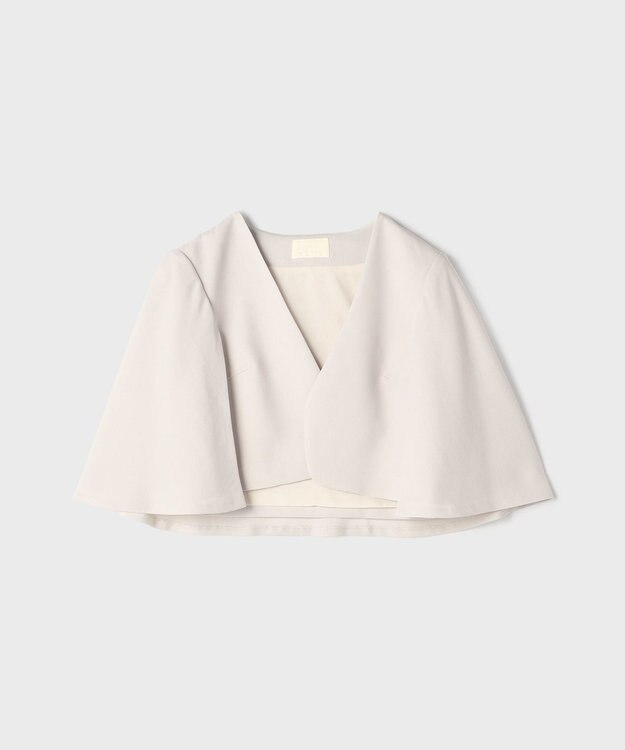 GRACE CONTINENTAL ケープボレロ ベージュ