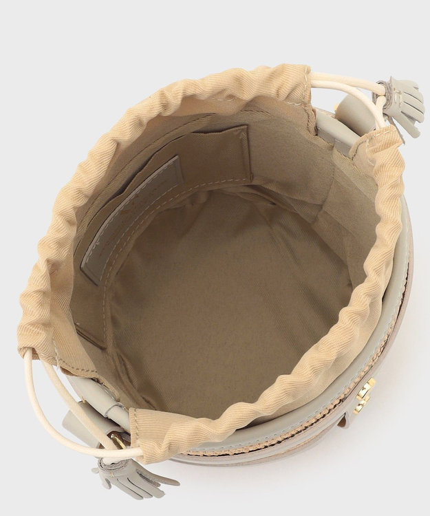 GRACE CONTINENTAL ANTONELLA FERRANTE  ベルトフリンジバック グレー