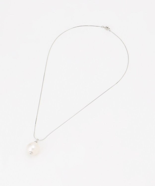 GRACE CONTINENTAL パールレイヤードネックレス シルバー