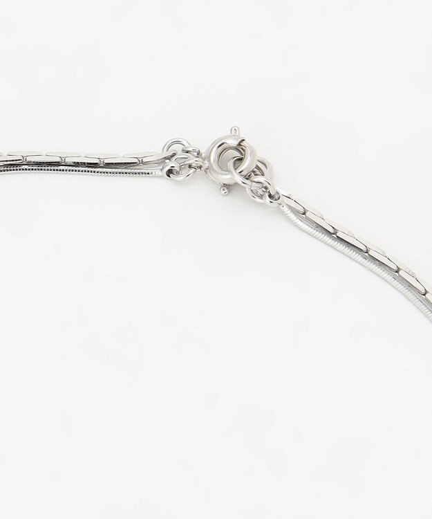 GRACE CONTINENTAL パールレイヤードネックレス シルバー