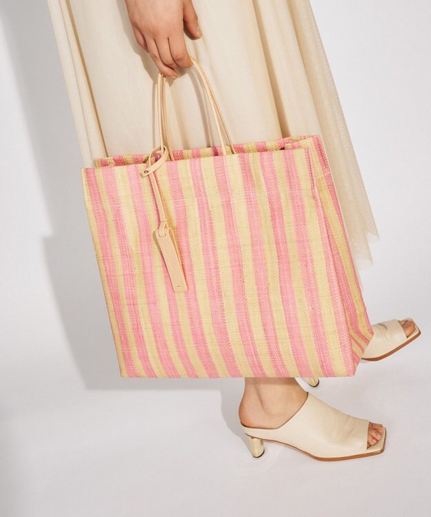 GRACE CONTINENTAL Ele‘Sac トートバッグ1 ピンク