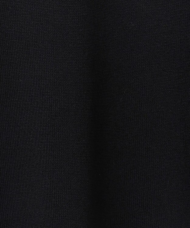 GRACE CONTINENTAL タックスリーブニットトップ ブラック