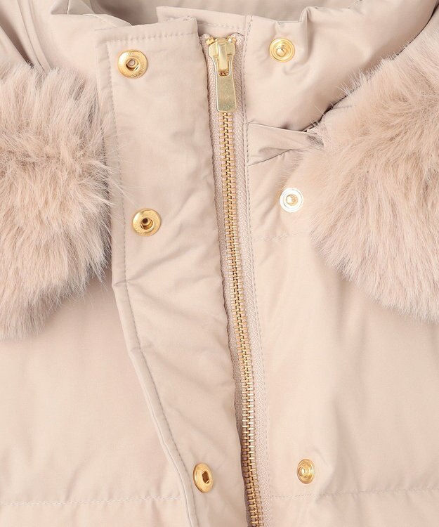 GRACE CONTINENTAL コンパクトダウンジャケット ベージュ