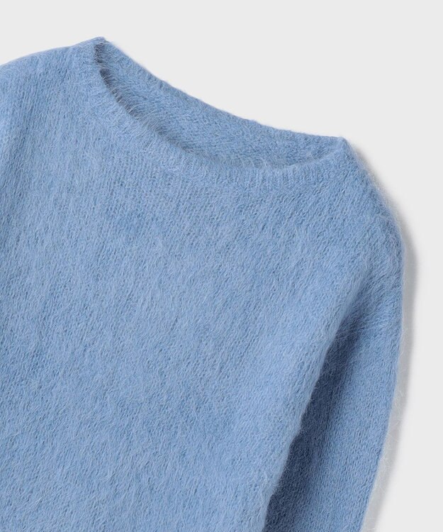 GRACE CONTINENTAL オーバーニットトップ ブルー