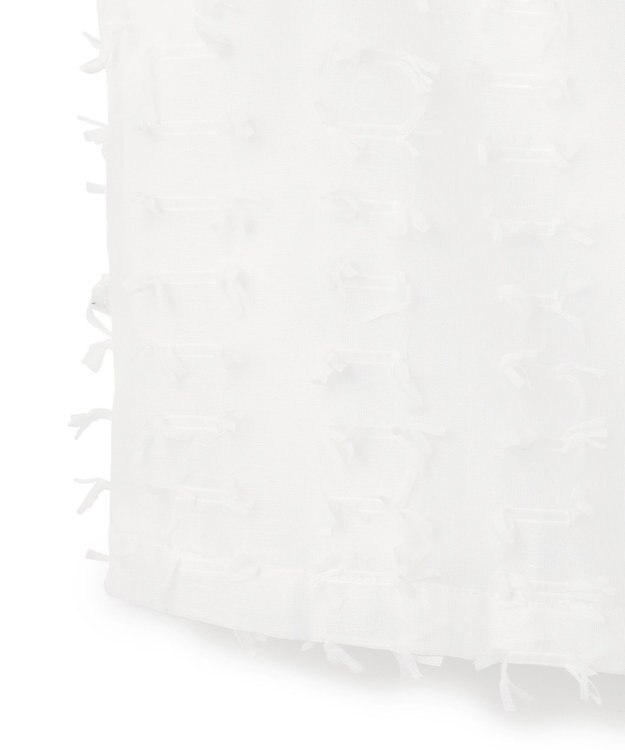 GRACE CONTINENTAL シアージャガード トップ ホワイト