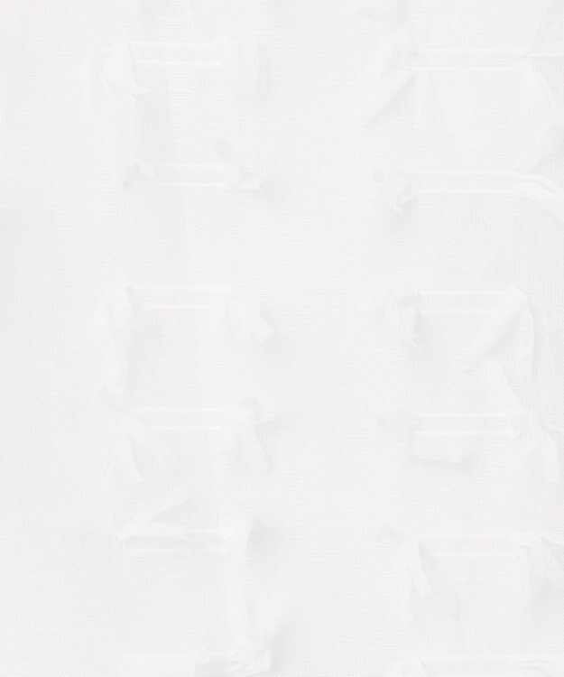 GRACE CONTINENTAL シアージャガード トップ ホワイト