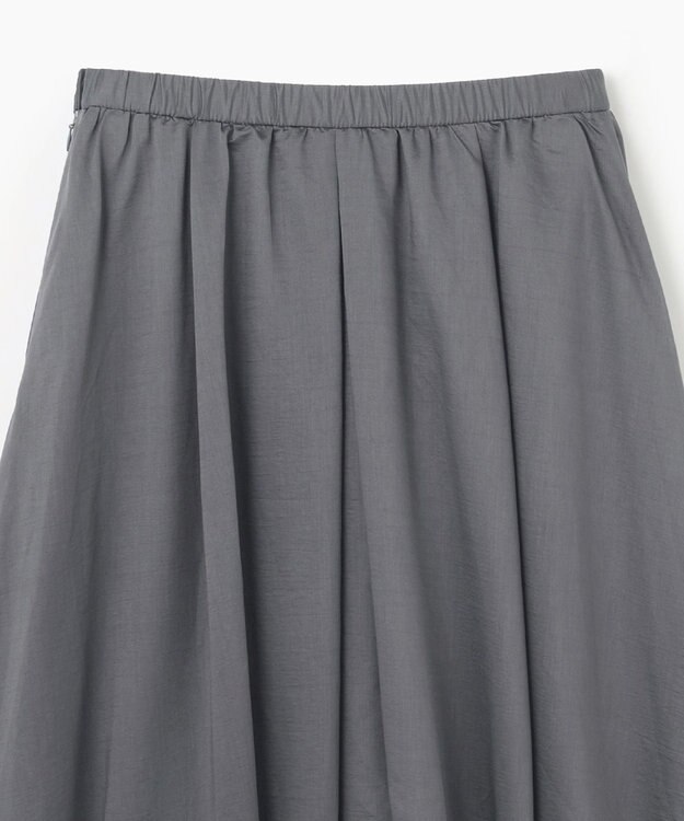 GRACE CONTINENTAL ティアードボリュームスカート グレー