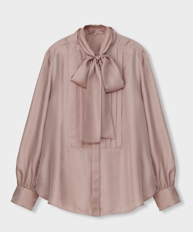 GRACE CONTINENTAL シルクツイルボウブラウス ピンク