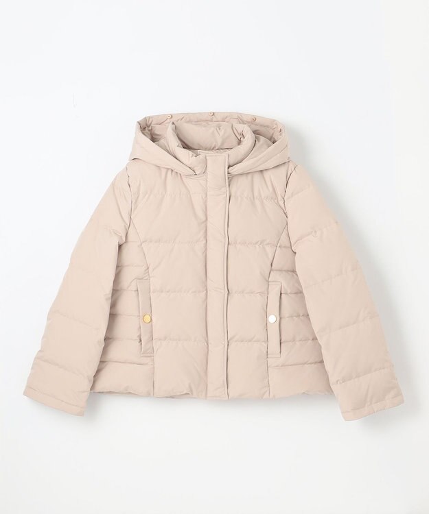 GRACE CONTINENTAL コンパクトダウンジャケット ベージュ