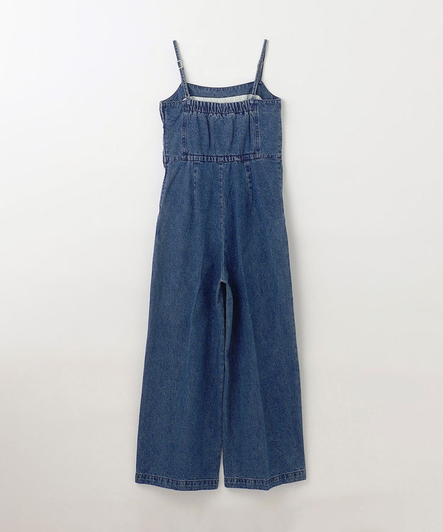 GRACE CONTINENTAL デニムサロペット インディゴ