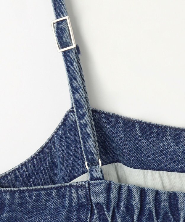 GRACE CONTINENTAL デニムサロペット インディゴ