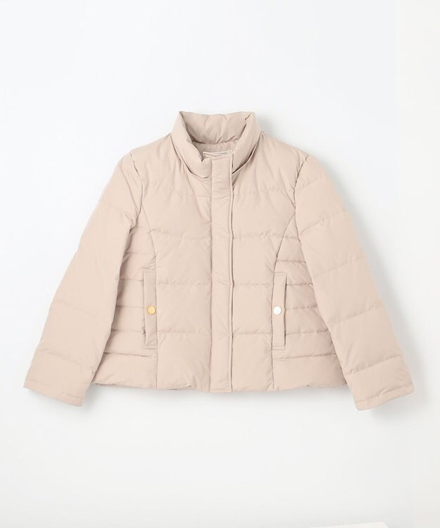 GRACE CONTINENTAL コンパクトダウンジャケット ベージュ