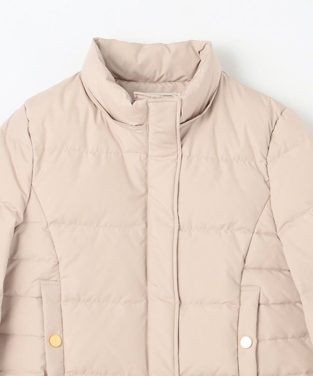 GRACE CONTINENTAL コンパクトダウンジャケット ベージュ
