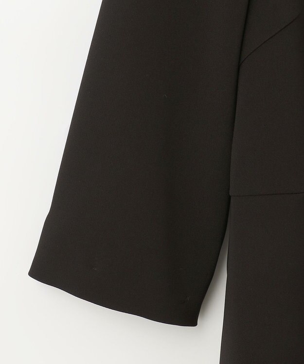 GRACE CONTINENTAL ダブルクロスドレス バイカラー