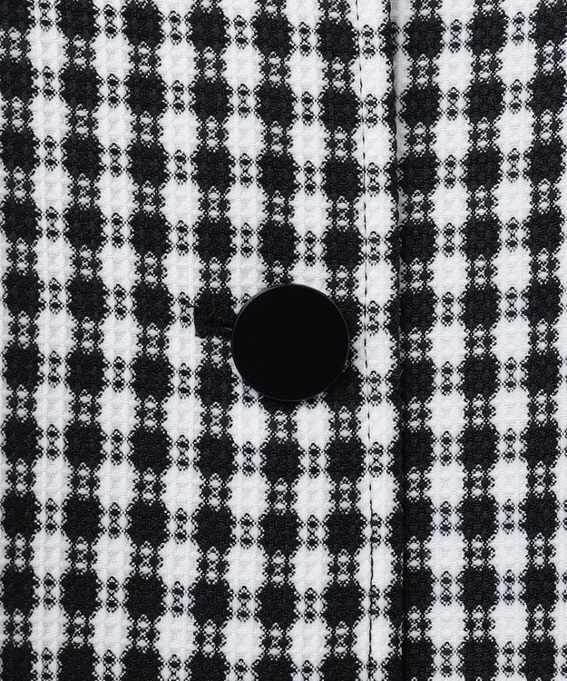 GRACE CONTINENTAL チェックジャンパースカート ブラック