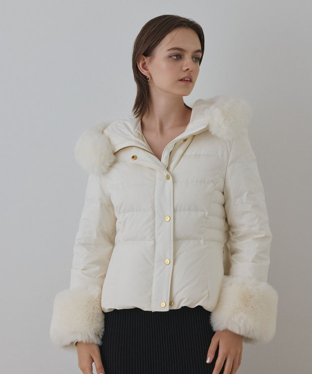 グレースコンチネンタル★ショートダウン ファーショートダウンジャケット / GRACE CONTINENTAL | GRACE