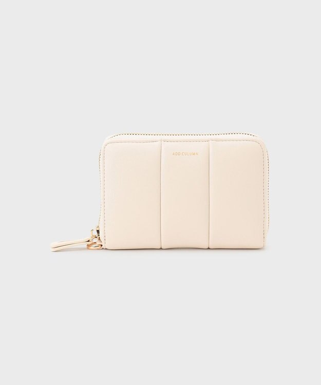 GRACE CONTINENTAL ADD CULUMN WALLET BAG ホワイト