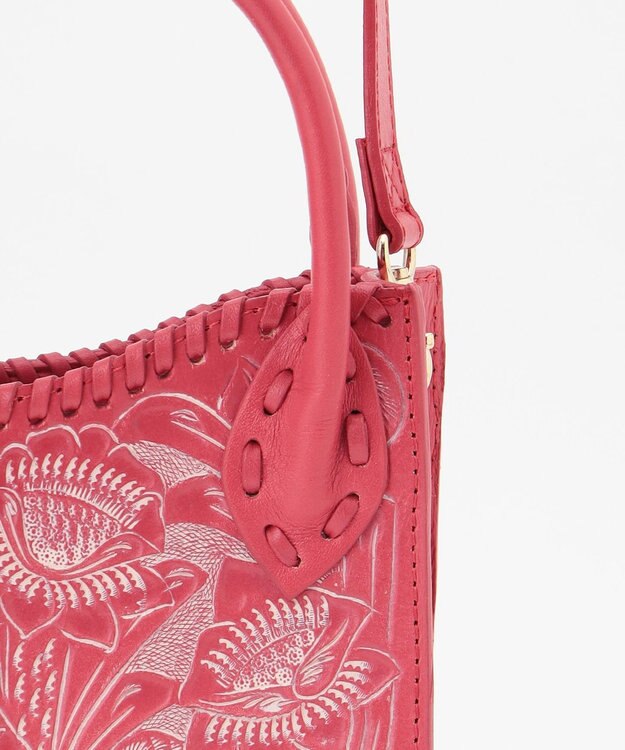 GRACE CONTINENTAL Handle tote bag レッド