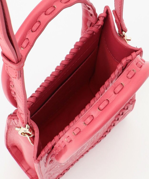 GRACE CONTINENTAL Handle tote bag レッド