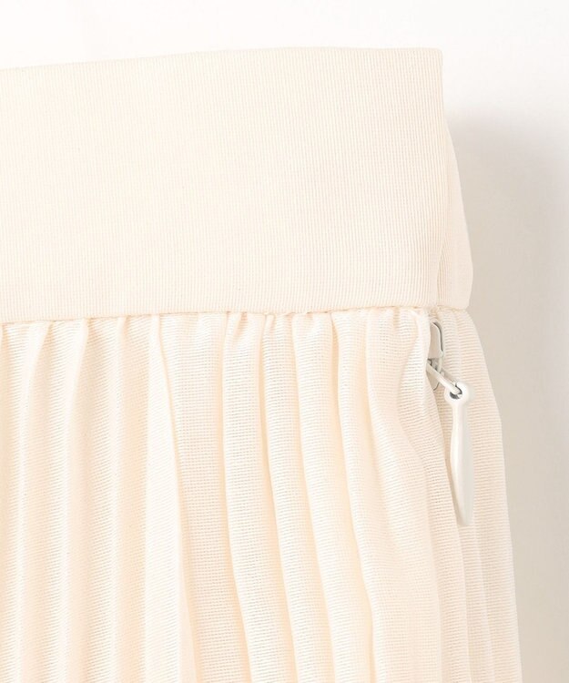 GRACE CONTINENTAL オーガンジープリーツスカート キナリ