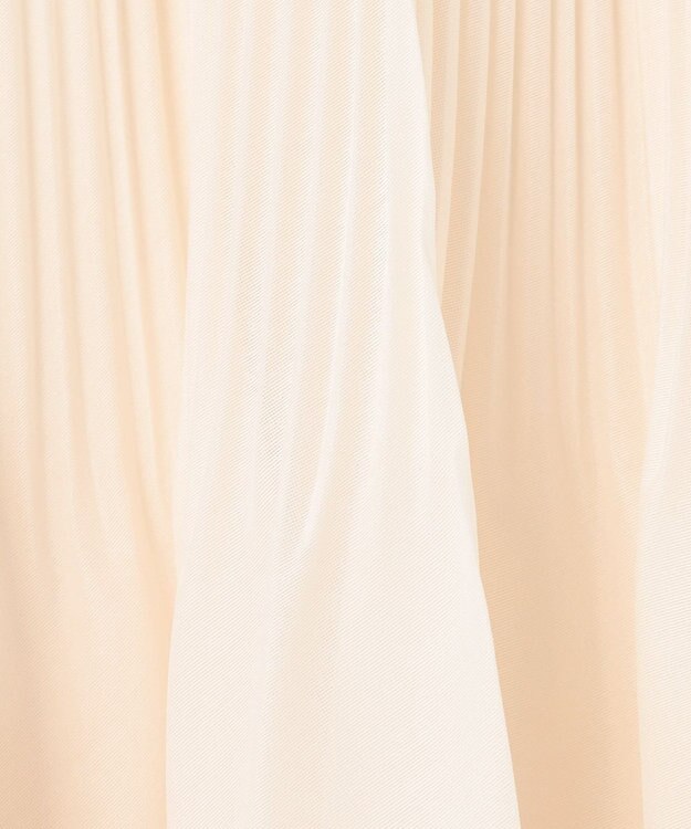 GRACE CONTINENTAL オーガンジープリーツスカート キナリ