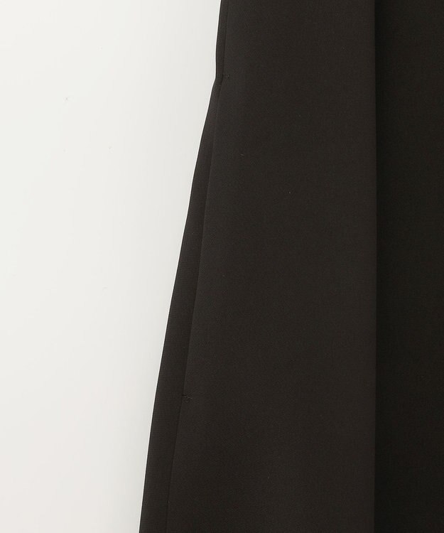 GRACE CONTINENTAL ダブルクロスドレス バイカラー