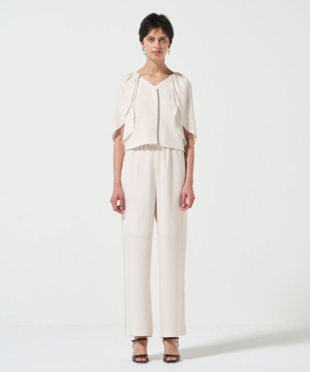 GRACE CONTINENTAL ケープスリーブトップ キナリ