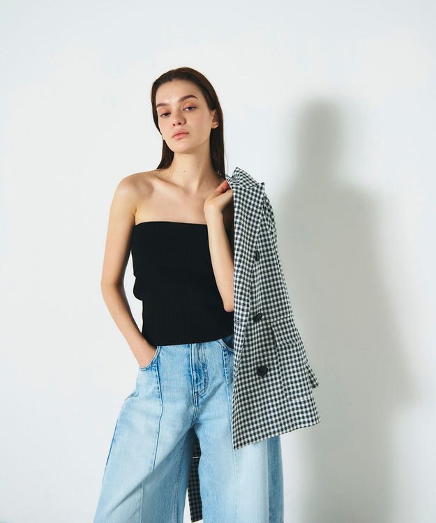 GRACE CONTINENTAL オーバーテーラードジャケット バイカラー