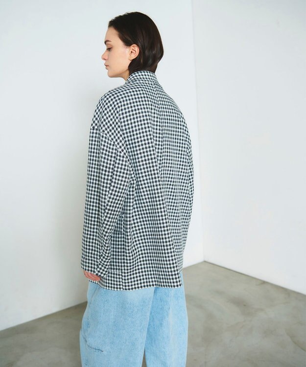 GRACE CONTINENTAL オーバーテーラードジャケット バイカラー