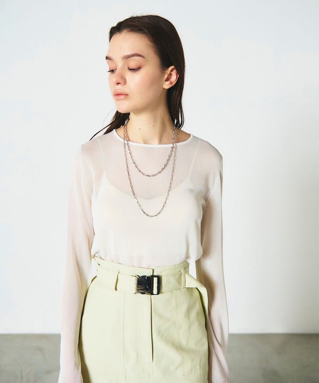 GRACE CONTINENTAL アンカーチェーンネックレス シルバー