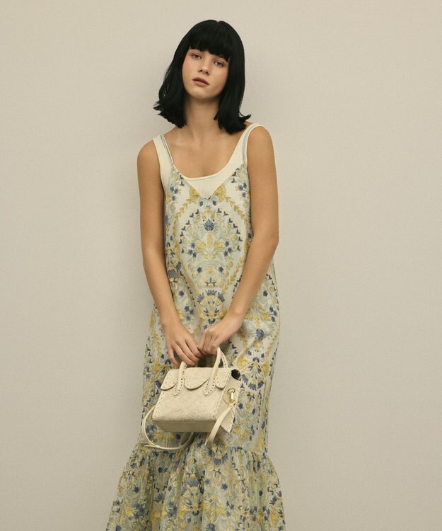 GRACE CONTINENTAL Mini RS Handbag ホワイト
