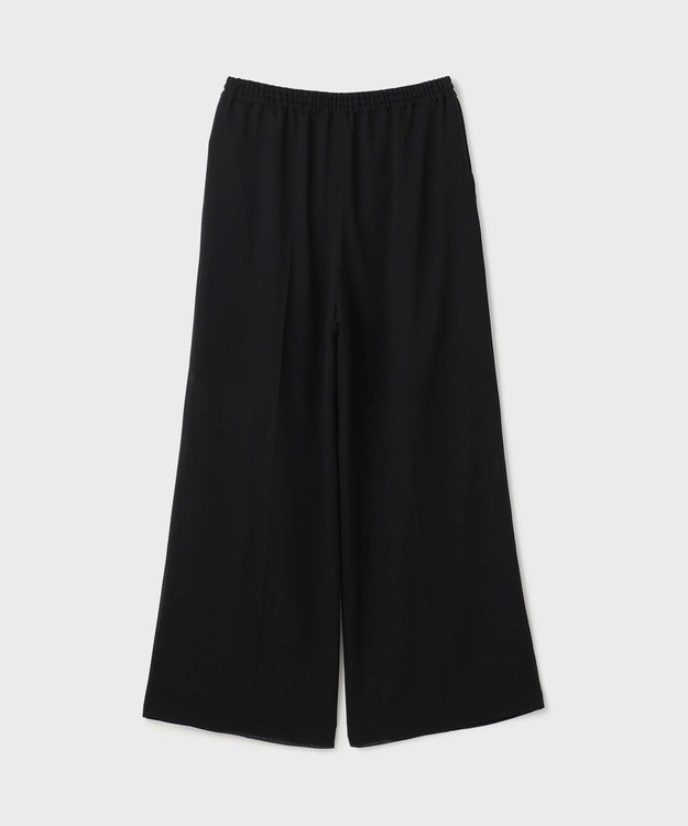 GRACE CONTINENTAL ソフトファイユパンツ ブラック