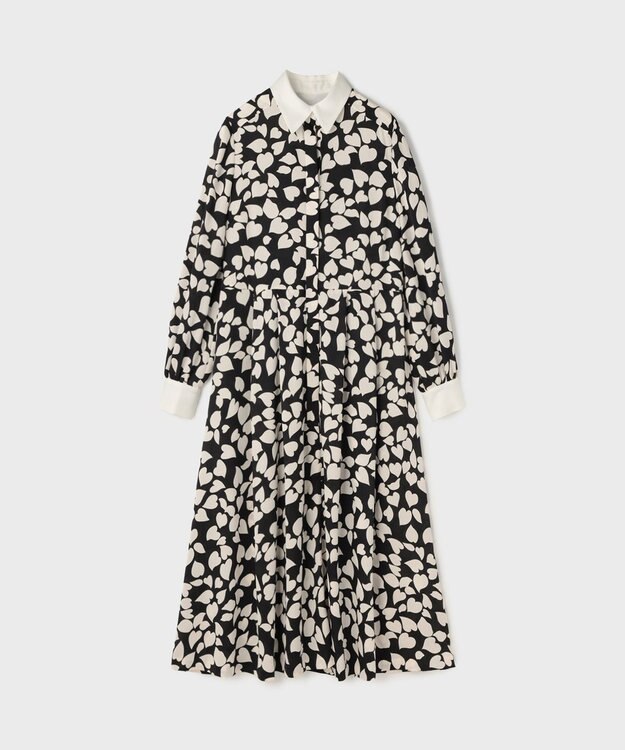 GRACE CONTINENTAL ハートクレリックドレス ブラック